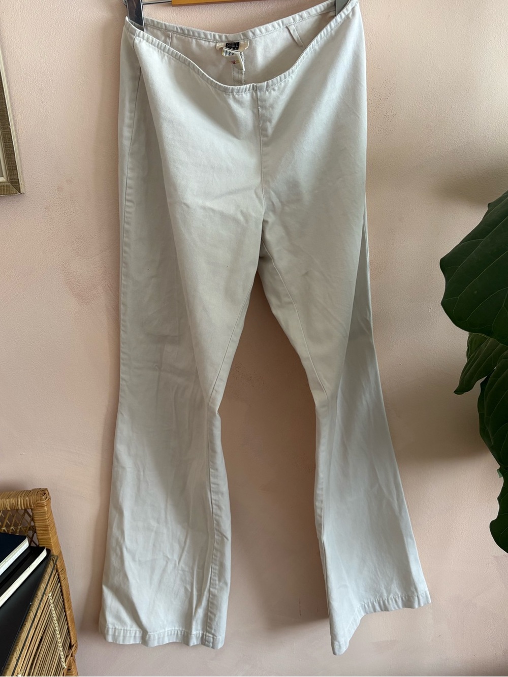 Vintage Cream Cotton pants